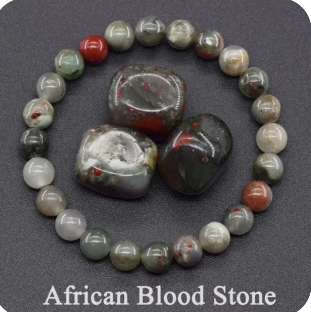 African Blood Stone Bracelet